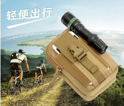 Тактическая уличная сумка для iphone компактная MOLLE повседневного использования