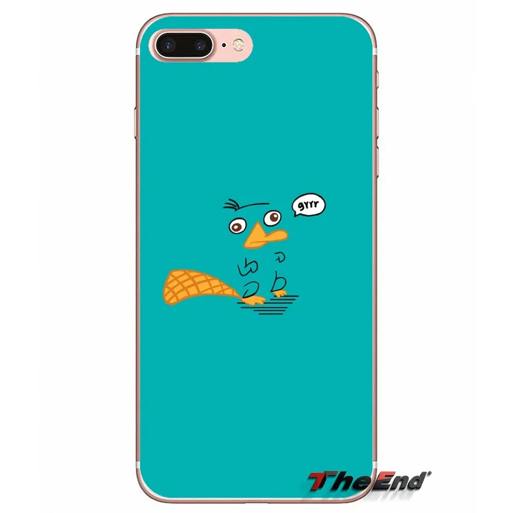 Силиконовый чехол-кошелек с рисунком Перри из мультфильма платьица для Huawei P Smart Y6