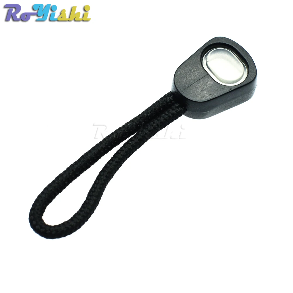 

Zipper Pulls Cord Ends Strap Lariat Black For Apparel Accessories