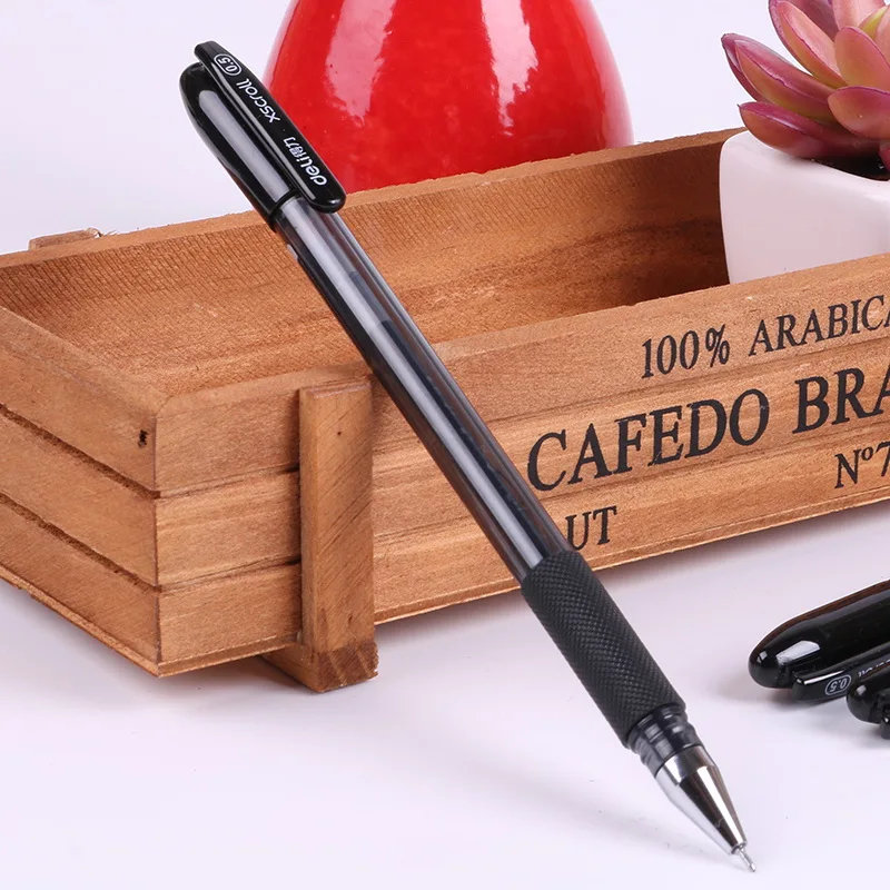 

Deli Office & School Pen 0.5mm Plastic Gel-ink Normal Gel Pens Gel Pen Stationery Items School Tools Office And School Supplies