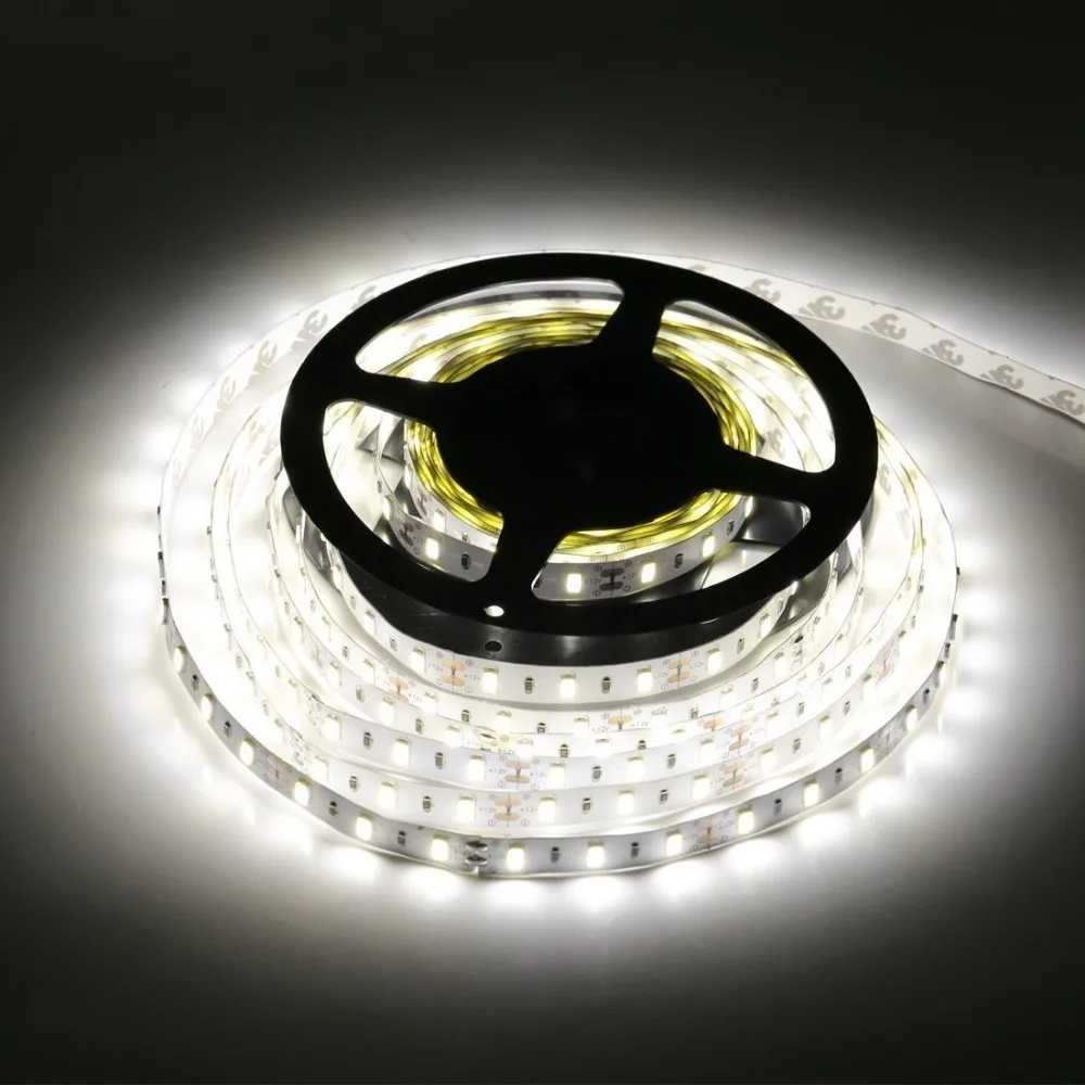 Tanbaby Светодиодные ленты светильник 5630 DC12V 5M 300led 6 Вт/м гибкий 5730 бар высокого
