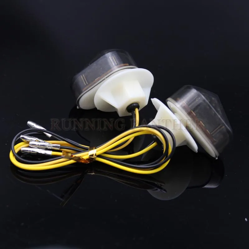 Turn Signal Flush Mount LED Indicator Light Moto Flashing For Yamaha YZF R1 R6 R6S FZ1S FAZER 1000 FZ6S 600 | Автомобили и