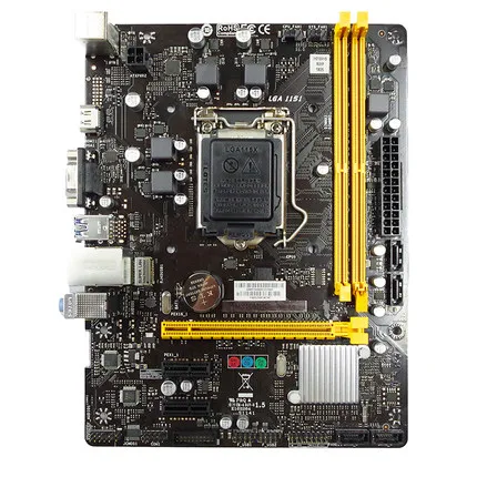 Материнская плата Biostar H310MHC DDR4 LGA 1151 SATA3 32 Гб USB3.1 Micro ATX|Материнские платы| |