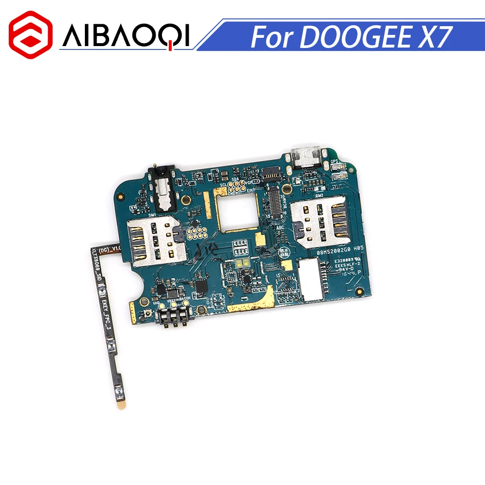 AiBaoQi новая оригинальная материнская плата 2G+ 16G rom гибкий кабель материнской платы Для Doogee X7 Pro Phone