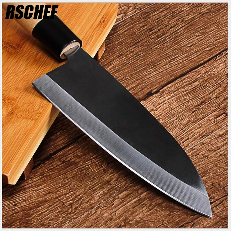 Японский нож RSCHEF для сашими из нержавеющей стали приготовления пищи лезвие рыбы