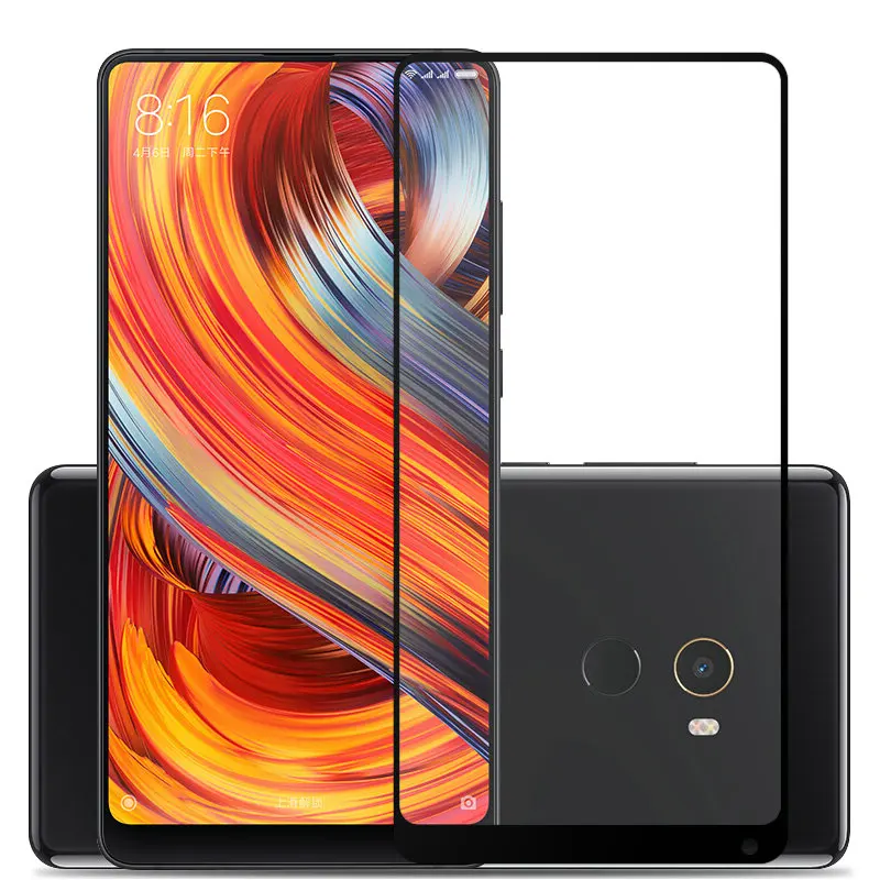 Для Xiaomi Mi Mix 2 Mix2 полное покрытие закаленное стекло Защита экрана для 2S Evo 64 Гб 128 ГБ