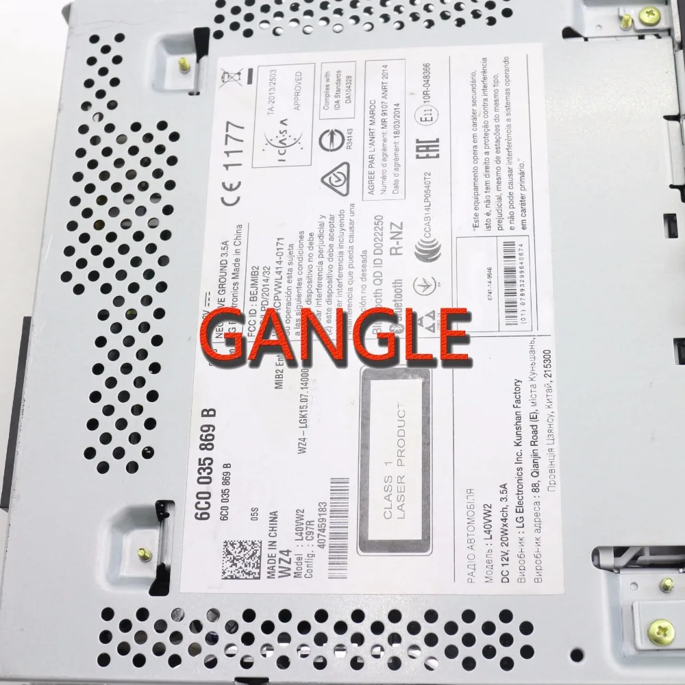 6C0035869B система аудио/Радио CD для Volkswagen Polo|Производительность чипов| |