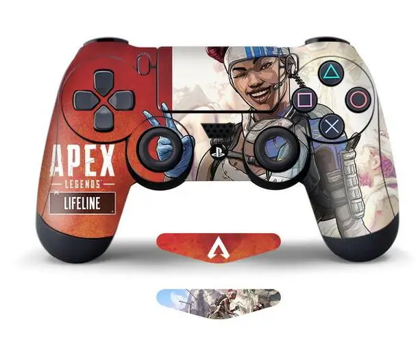 Данные лягушки 2 шт наклейки для Apex Legends контроллер скины для sony Playstation 4 игровой контроллер для PS4 Slim Pro наклейки