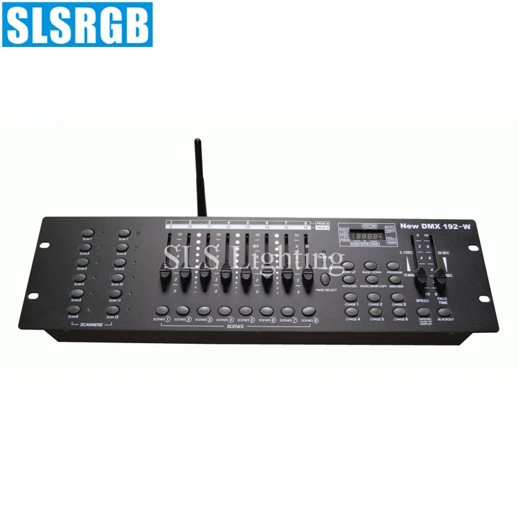 

SLS-1344 новая 192 dmx консоль с беспроводным dj сценическим освещением dmx 512 контроллер светильник сценсветильник оборудование для диджея DMX консо...