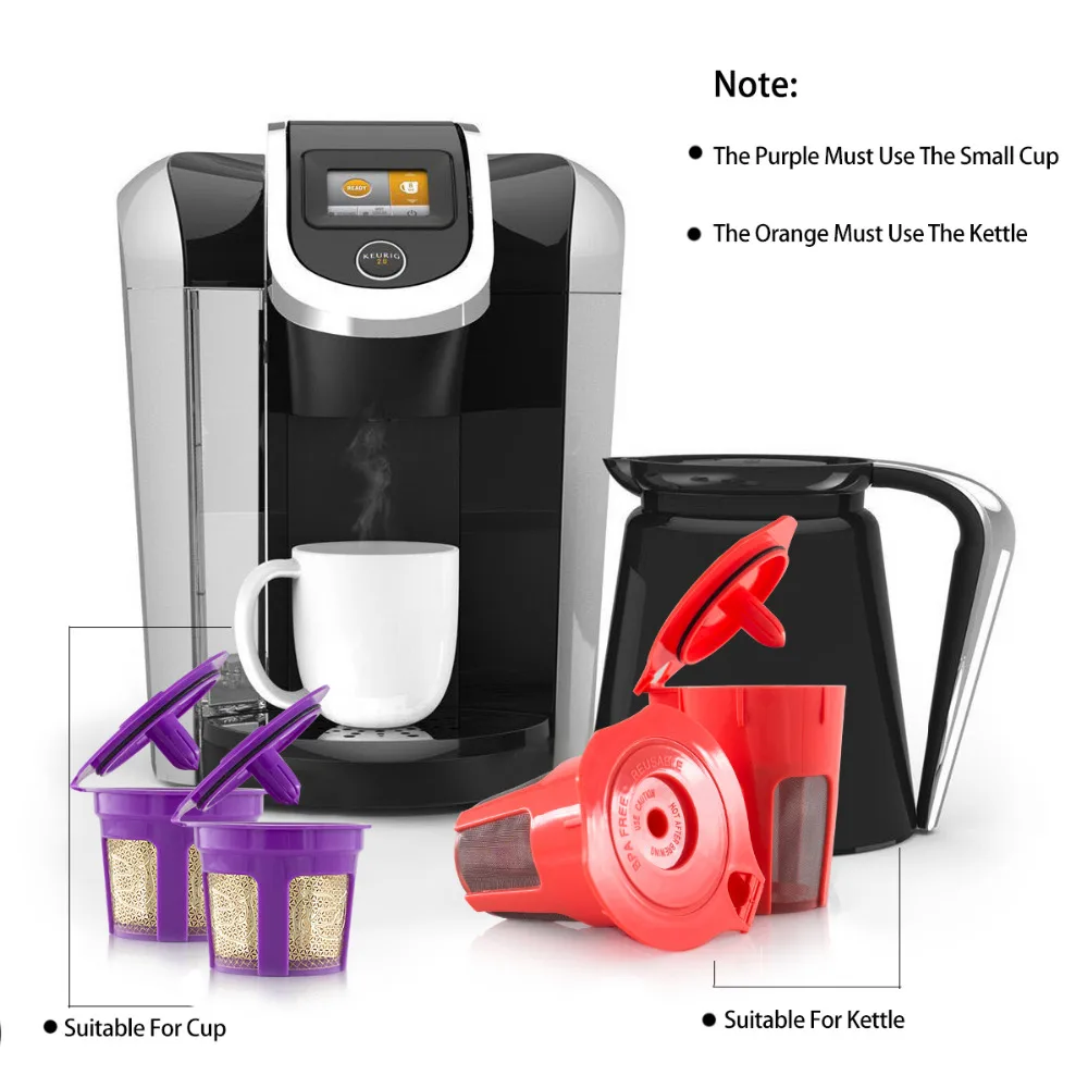 Современный многоразовый фильтр для кофе K Carafe Cup Pod набор ложек Keurig 2 0 кофемашин