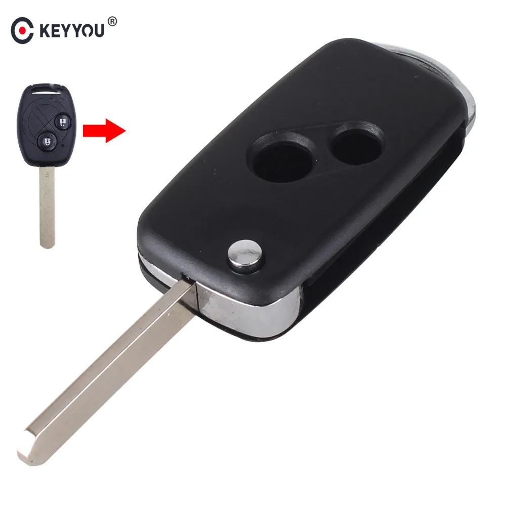 Модифицированная установка KEYYOU 2 кнопки отверстия сменный флип-чехол для