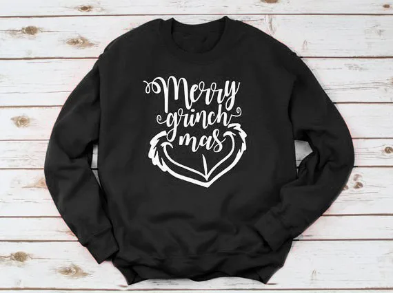 

Unisex Merry Christmas Sweatshirt Casual Christmas Holiday Cotton Crewneck Christmas Party gothic womens hoodies pullover