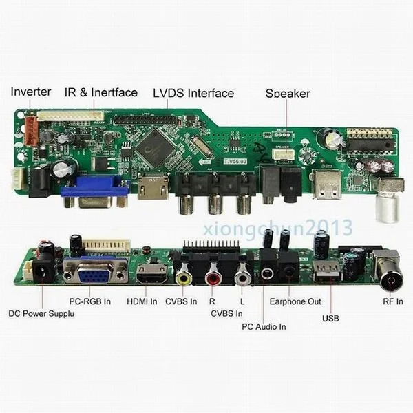 HDMI USB ЖК светодиодный Аудио ТВ AV контроллер плата дисплей карты для 23," 30pin LC230EUE-SEA1 1920*1080 панель кабель