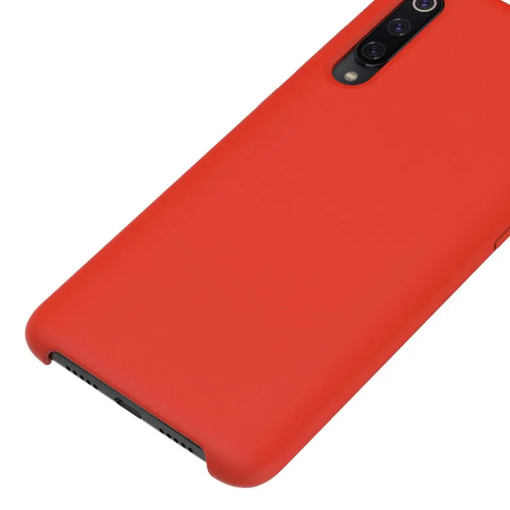 10 шт./лот жидкий силиконовый чехол для Xiaomi 9 9se 8 6X A2 Lite Redmi Note 7 6 K20 Pro шелковистый