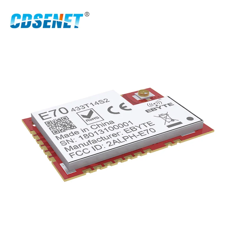 CC1310 RF беспроводной UART модуль последовательного порта 433 МГц 14 дБм 1 5 км CDSENET E70-433T14S2