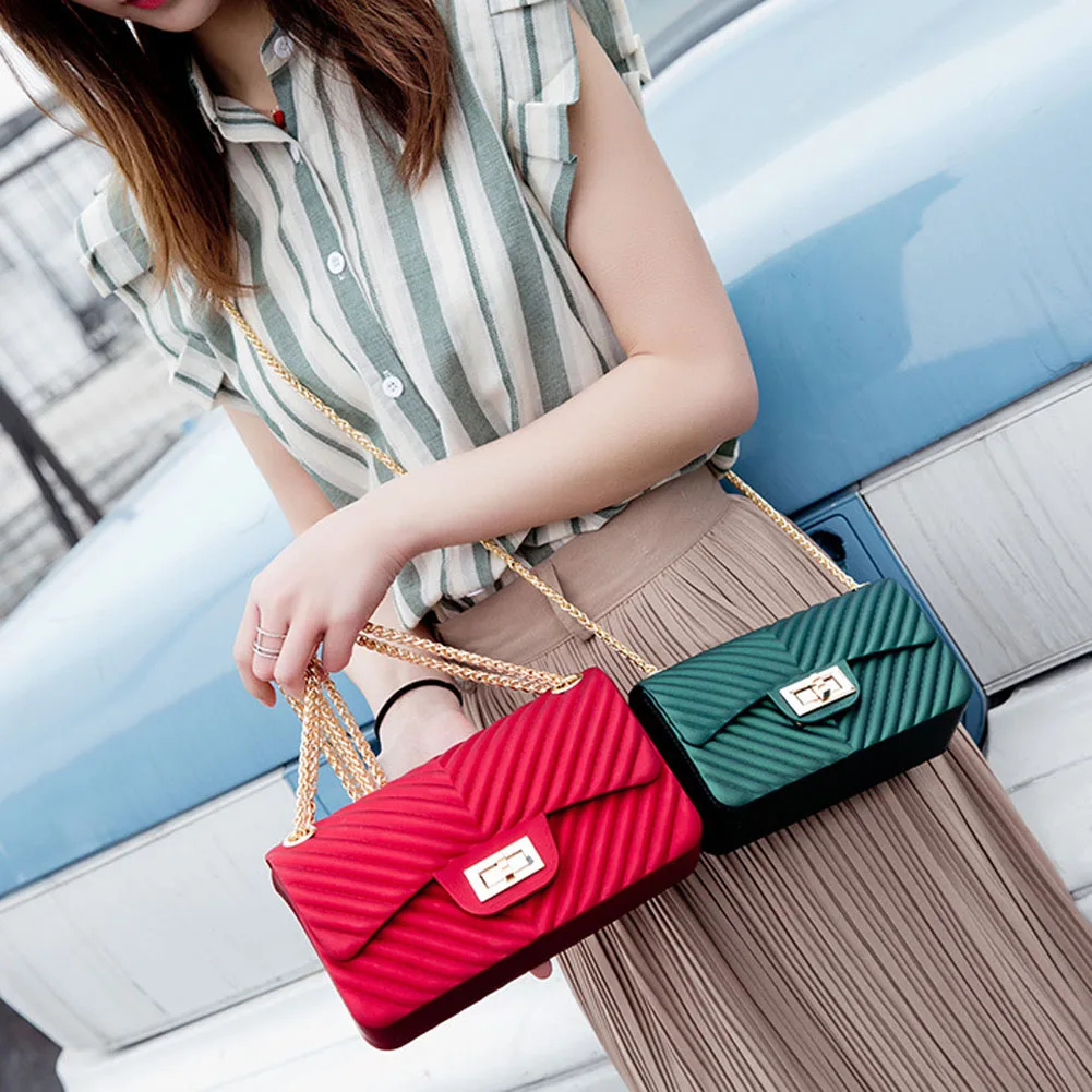 Для женщин мешок матовый цепи бордовый сумка Crossbody Кошелек Летние черные мини