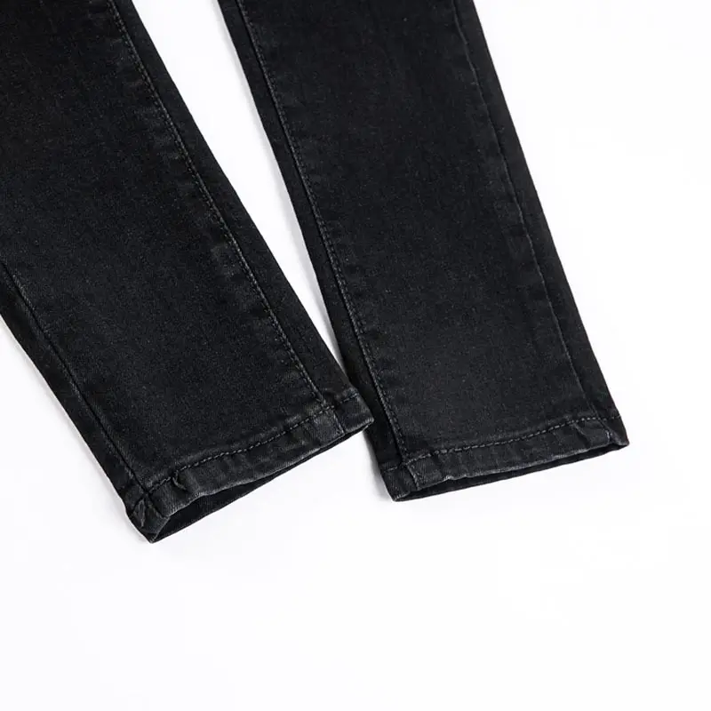 

Black High Waist Jeans Women High Elastic Plus Size Stretch Slim Skinny Jeans Female Casual Trousers Denim Pencil Pants