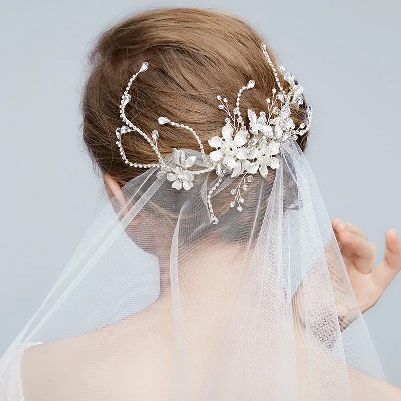 Fashion Rhinestone Wedding Headband Tiara Bridal Hair Accessories Handmade Women Piece | Украшения и аксессуары