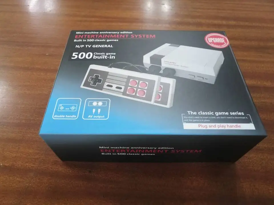 Новинка 2018 ТВ видео игровая консоль Hdmi AV Out портативный игровой плеер Consola для игр