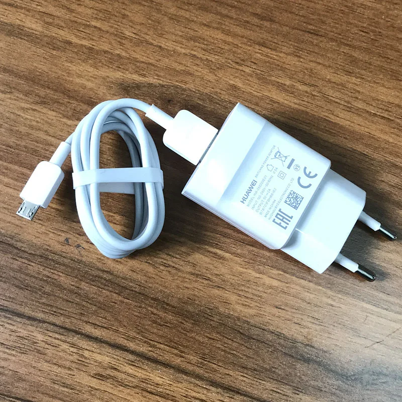 Оригинальное настенное быстрое зарядное устройство Huawei 5 В 2 А QC2.0 адаптер 1 м