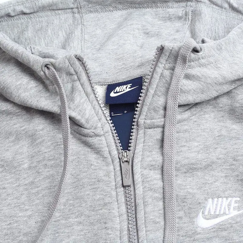 Оригинальный Новое поступление 2018 Nike NSW HOODIE FZ FT CLUB Для мужчин куртка с капюшоном