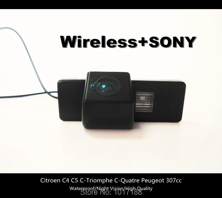 HD! WI FI Камера Беспроводной заднего вида SONY чип для Citroen C4 C5 C Triomphe Quatre Peugeot 307cc|camera