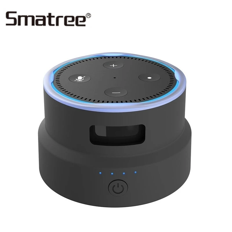 Smatree портативный аккумулятор база защитный чехол для 2 го поколения Amazon динамик