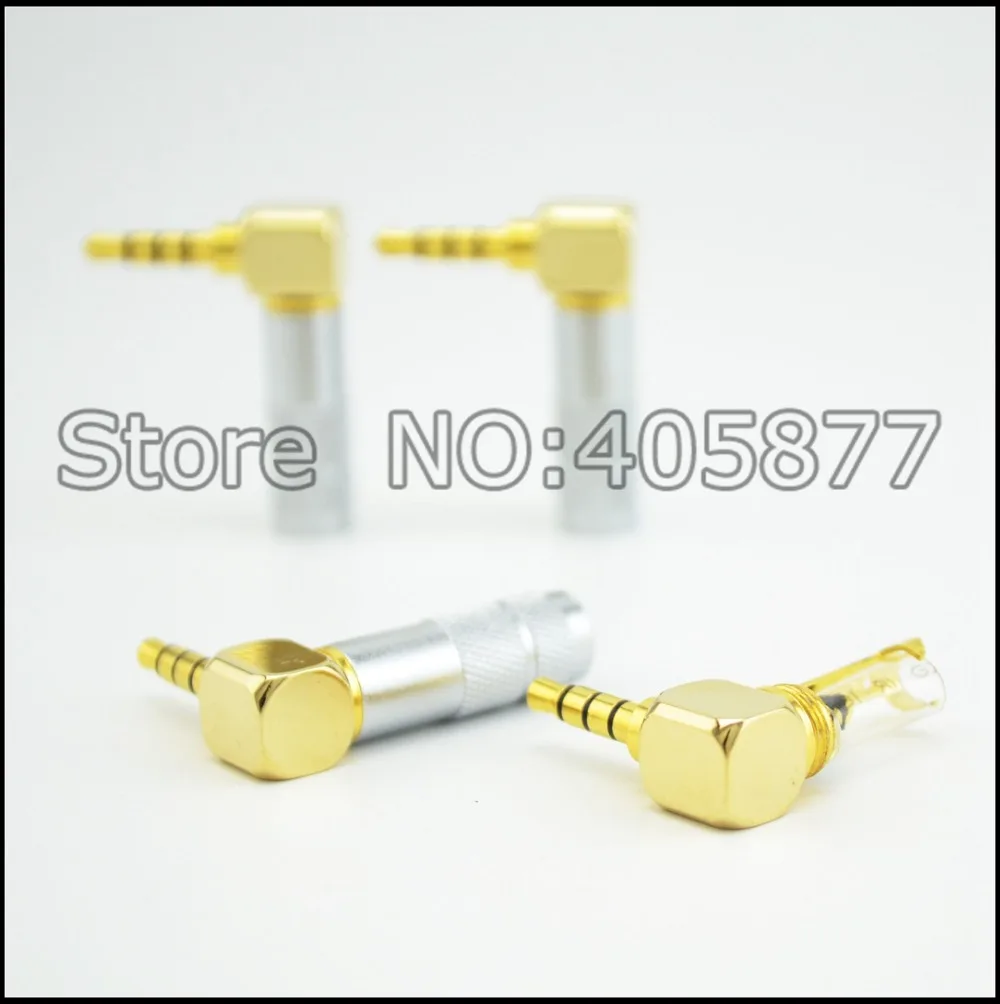 2 шт. 4 полюсный адаптер для наушников 90 градусов 3 5 мм|plug adapter|adapter connectoradapter 3.5 |