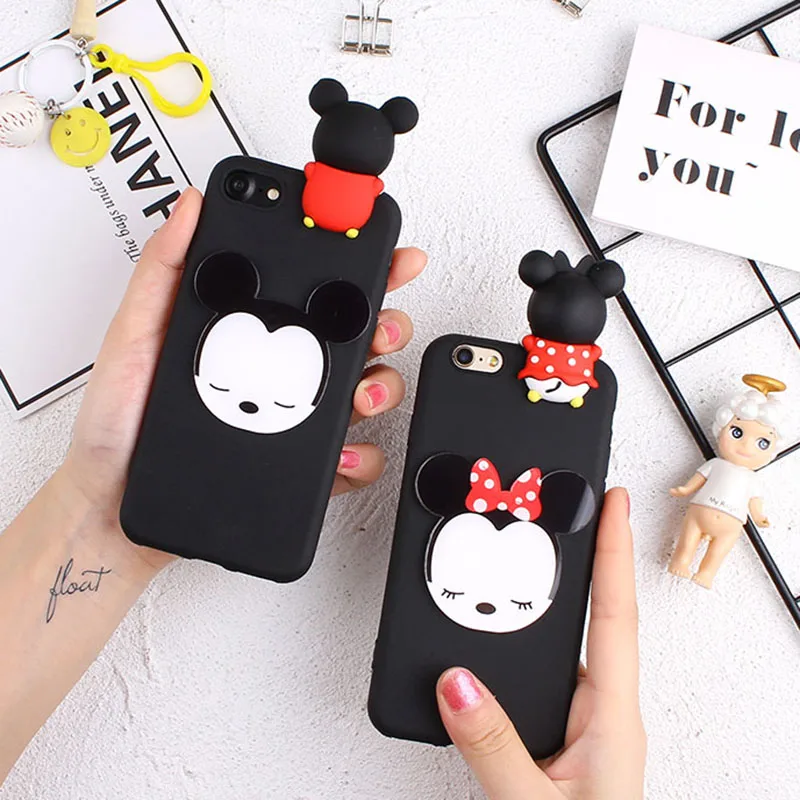 3D Cute Mickey Minnie Case For Samsung Galaxy J5 2016 J510 J5108 SM-J510H Bear Duck Soft TPU Cover |