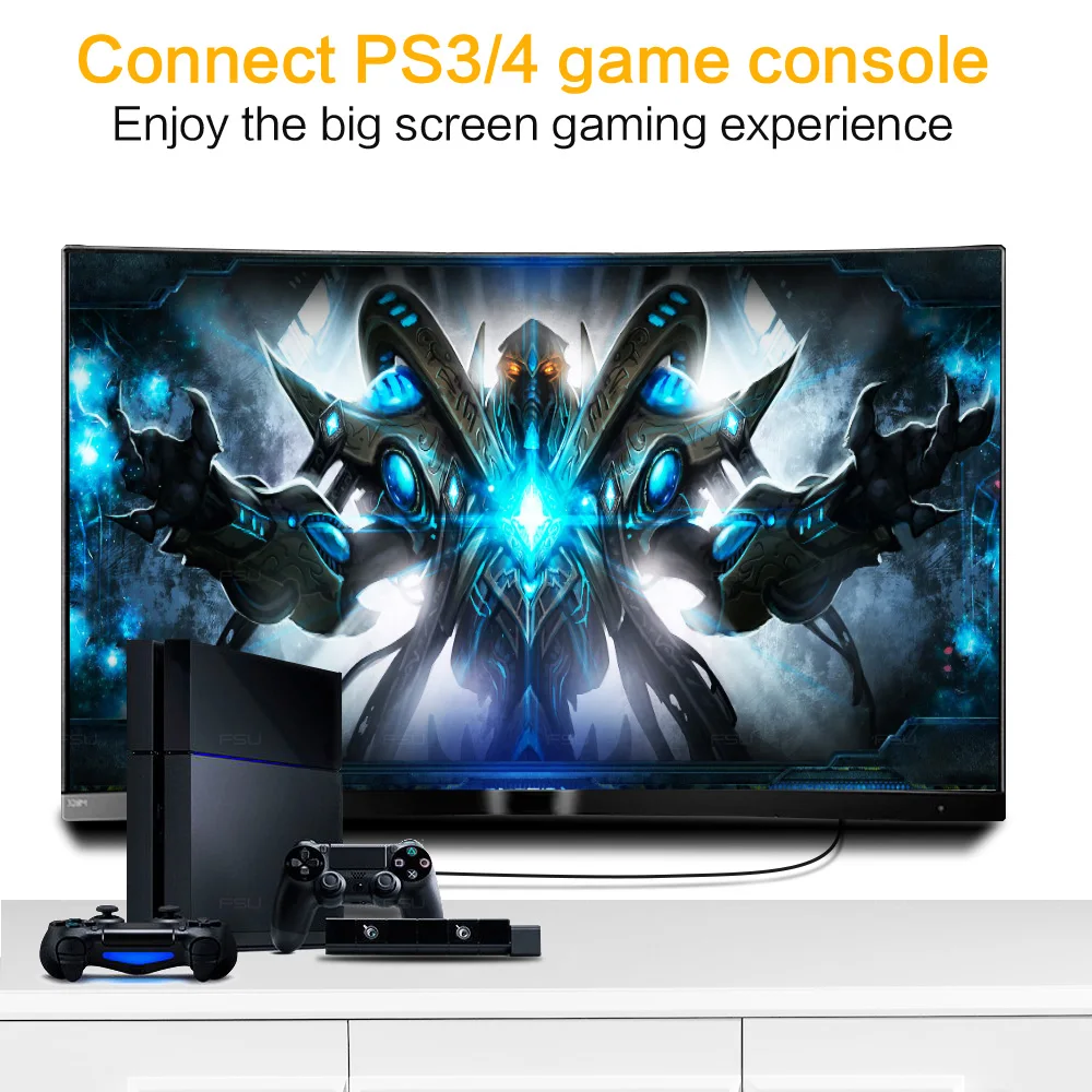 Высокое Разрешение HDMI кабели поддержка 1080P 3D позолоченный мужской разъём HDMI папа HDMI кабель для HDTV PS4 PC STB проектор