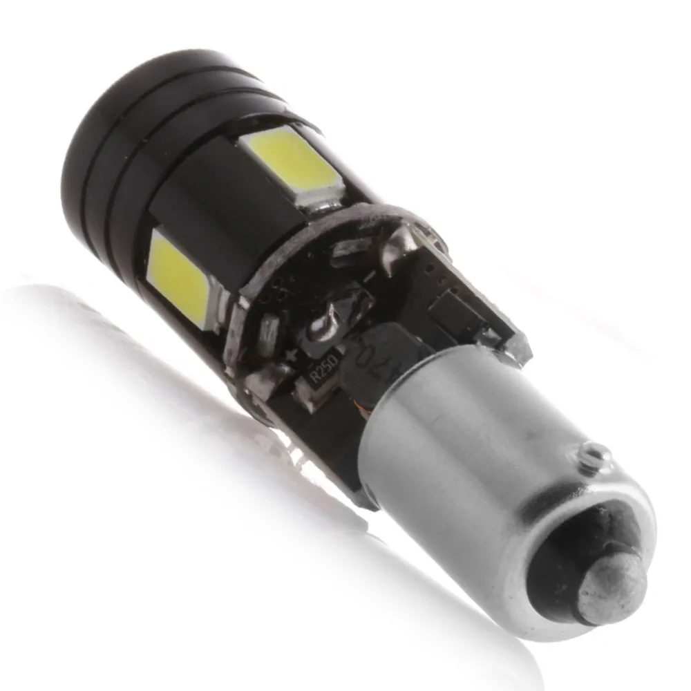 Новинка 1 шт. автомобильный DC 12 В высокомощный BAY9S H21W 5730 4LED Canbus безошибочный