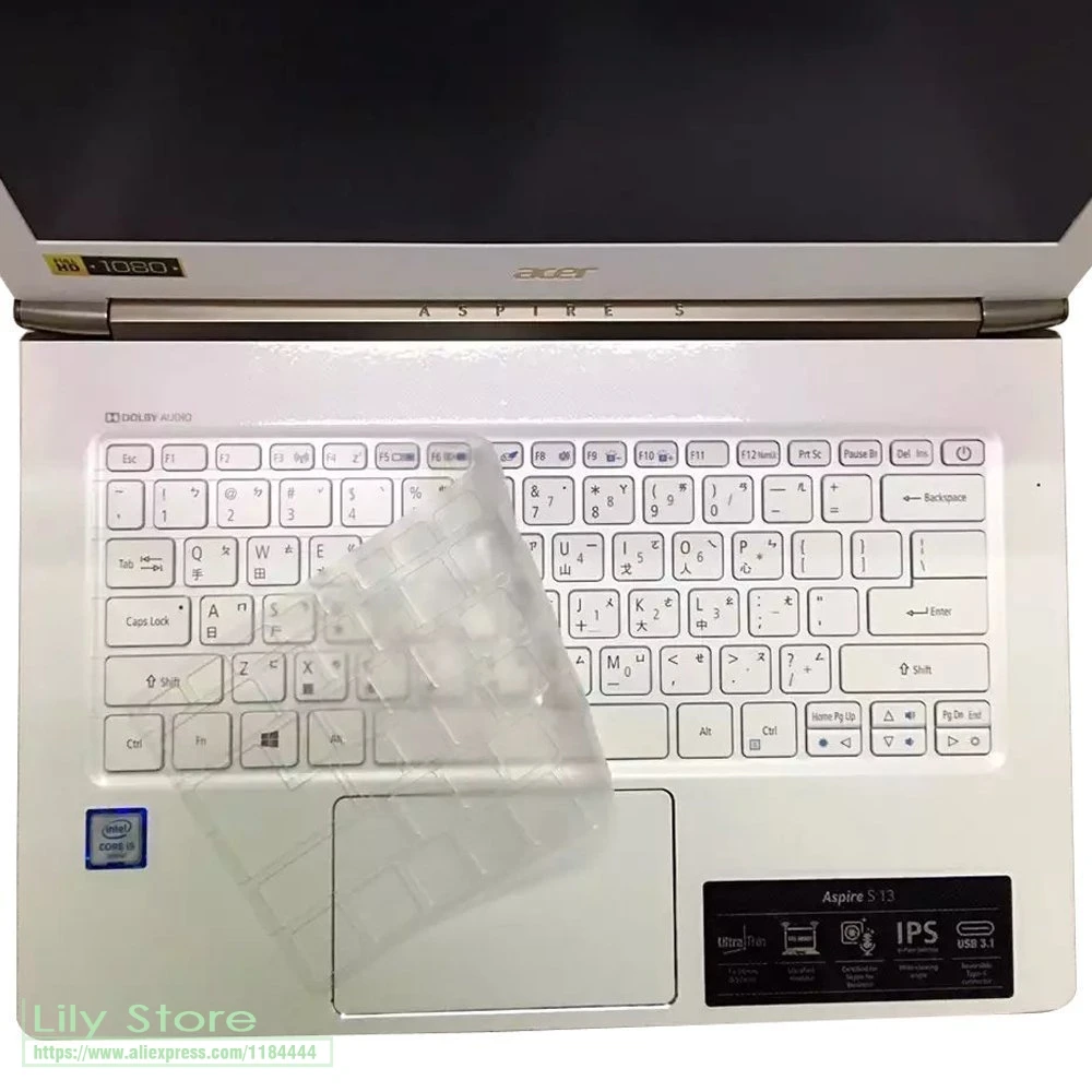 Защитный чехол для клавиатуры Acer Aspire SF314 Swift 3 54G 55G 56G 51 53G SF-314-51 K4000 SF314-51-5395 14 дюймов