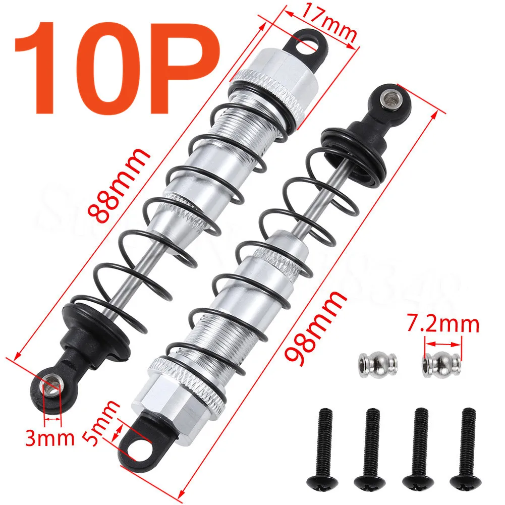 Алюминиевый амортизатор масляный для осевого SCX10 10 шт./лот|shock absorber|absorber shockaxial scx10 |