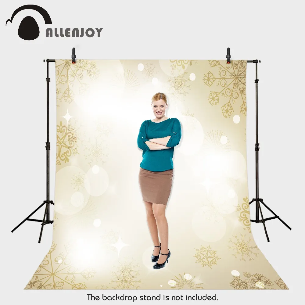 AllEnjoy фотография Рождество фон снежинка размытие Зима Звезды Винтаж фотосессия
