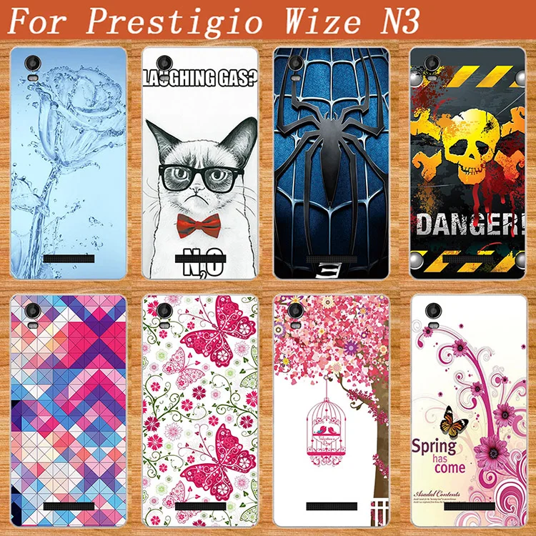 Роскошный модный защитный чехол из ТПУ для телефона Prestigio Wize N3 NX3 NK3 3507 DUO M3|cover for