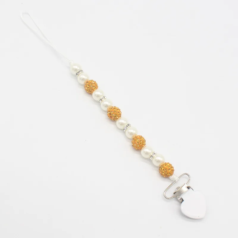 Держатель пустышка для новорожденных Хрустальная цепь держатель сосок