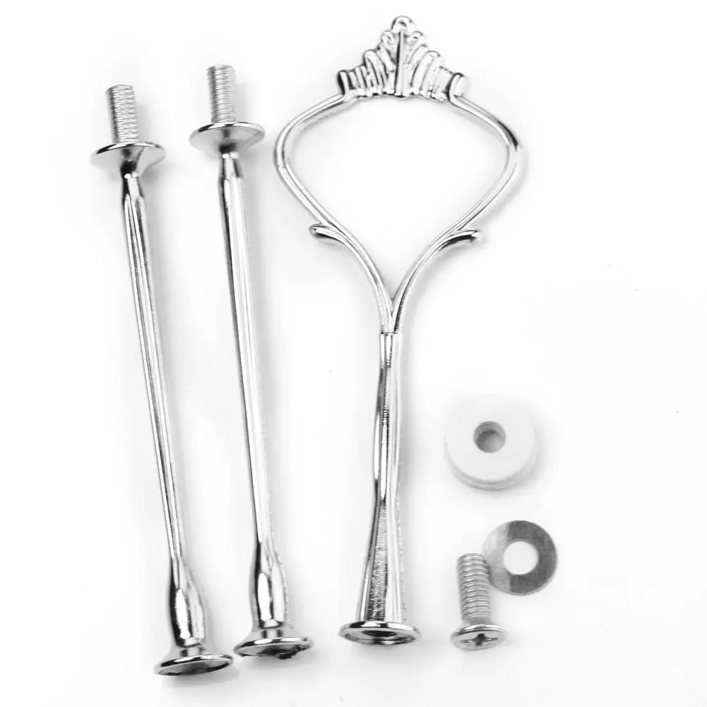 Новинка 3 уровневая подставка для торта свадебной вечеринки Центральная ручка