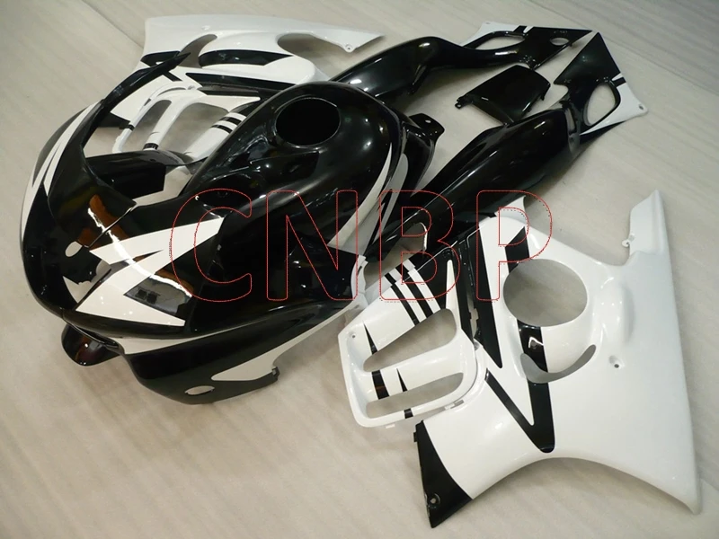 Обтекатели CBR 600 F3 1995 1998 черные флекты CBR600 без краски|Полные комплекты