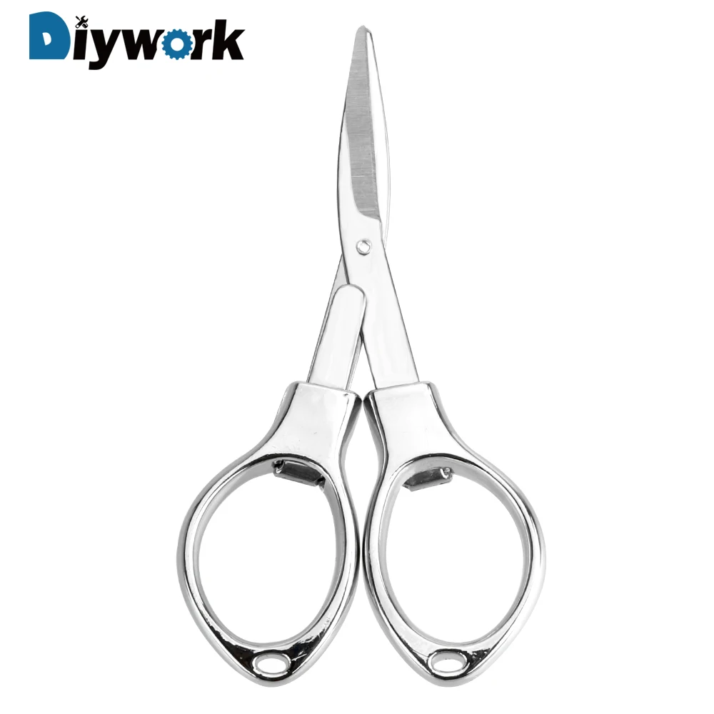 DIYWORK мини складной брелок ножницы инструмент для кемпинга из нержавеющей стали