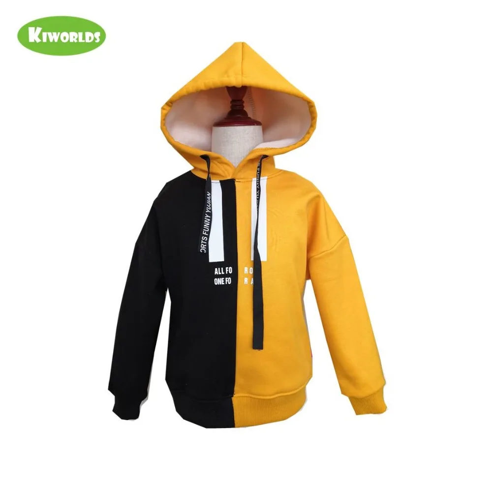 

Горячая Распродажа, зимнее хлопковое Черно-желтое пальто с длинным рукавом для мальчиков и девочек, с двухслойной бархатной теплой детской ...