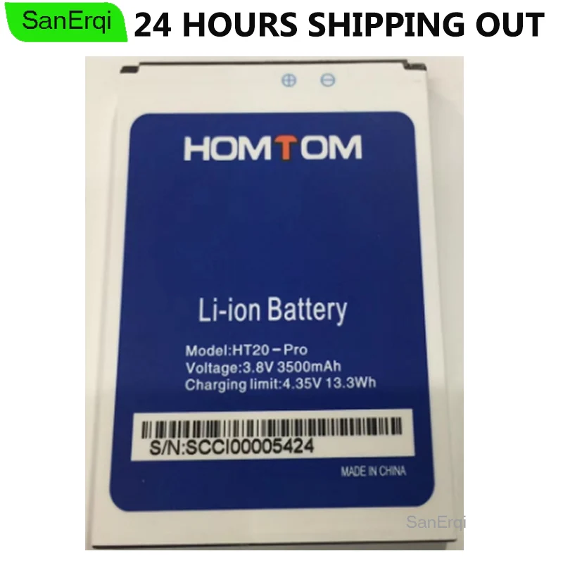 

For HOMTOM HT20 Pro HT20-Pro Battery 3500mAh HOMTOM HT20 Battery Batteries