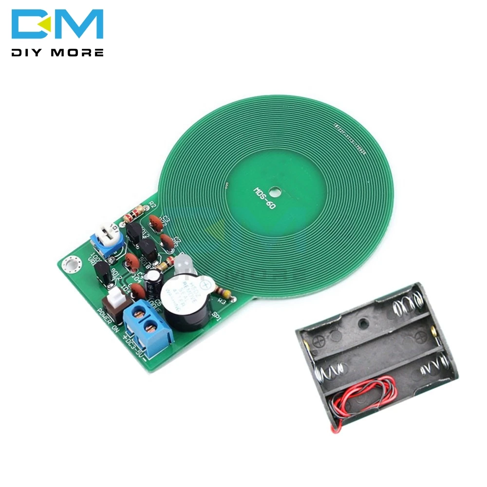 DIY Kit металлоискатель Электронный DC 3В-5В 60 мм Бесконтактный Датчик Модуль платы