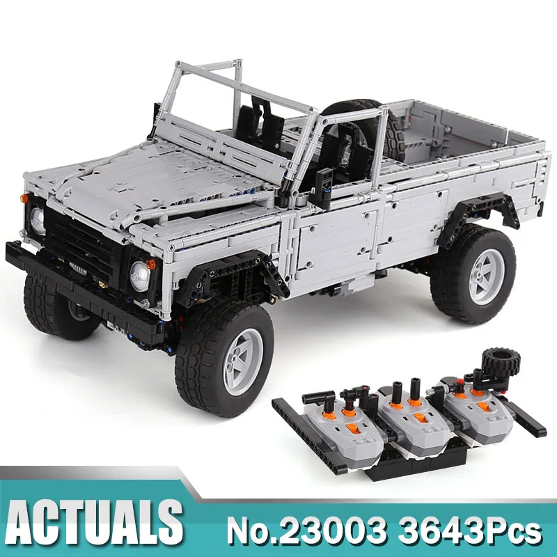 Technic 23003 дистанционный Contrl дикий внедорожный транспорт rc автомобиль строительные