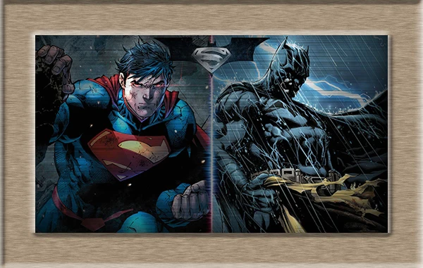 American Classic Comics Super Hero Series Modern pop elements wall HD canvas printing art Giclee home decoration murals no frame Дом и сад