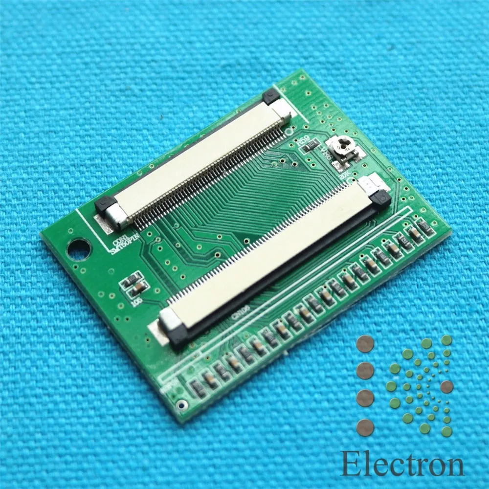 60 Pin до 50 ZIF 0 5 мм TTL разъем адаптер для ЖК-дисплея HSD070IDW1 HSD080IDW1 | Компьютеры и офис