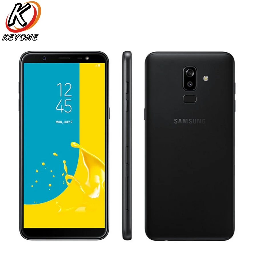 Samsung Galaxy J8 мобильный телефон с 6 дюймовым дисплеем восьмиядерным процессором ОЗУ 3