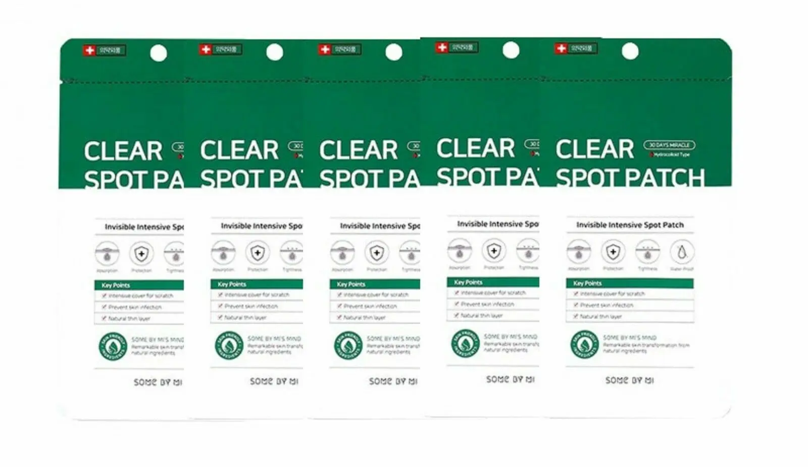 5pcs Некоторые от MI прозрачные пятна патч 18 патч маска для лица Уход за кожей лечение угревой сыпи удаление шрамов для лица патч корейская косметика - Цвет: 5pcs