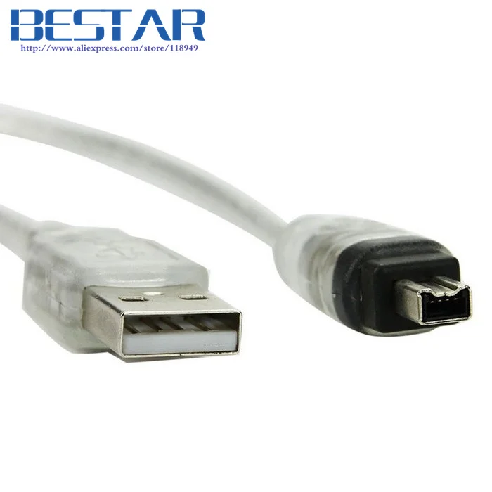Usb кабель типа Папа Firewire IEEE 1394 4 контактный адаптер iLink firewire для SONY DCR TRV75E DV|1394
