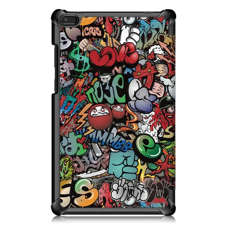 Для lenovo Tab E8 TB-8304F чехол " Милый принт трехслойный Магнитный чехол Tab E8 E TB-8304 8304f 8-дюймовый защитный чехол для планшета