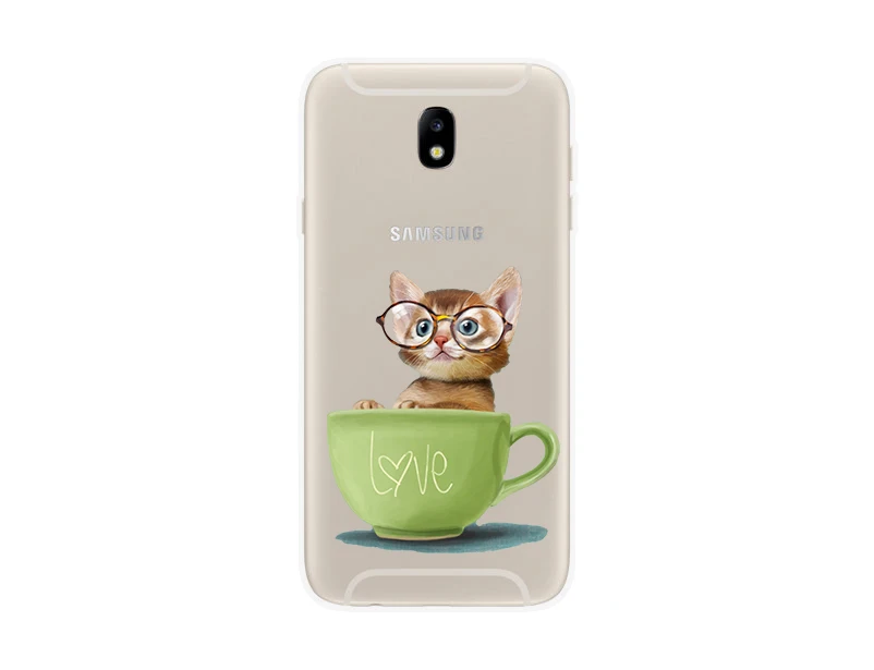 Силиконовый чехол для Samsung Galaxy J7 2017 J730F J730 5 'роскошные мягкие ТПУ чехлы J 7 730 F Fundas